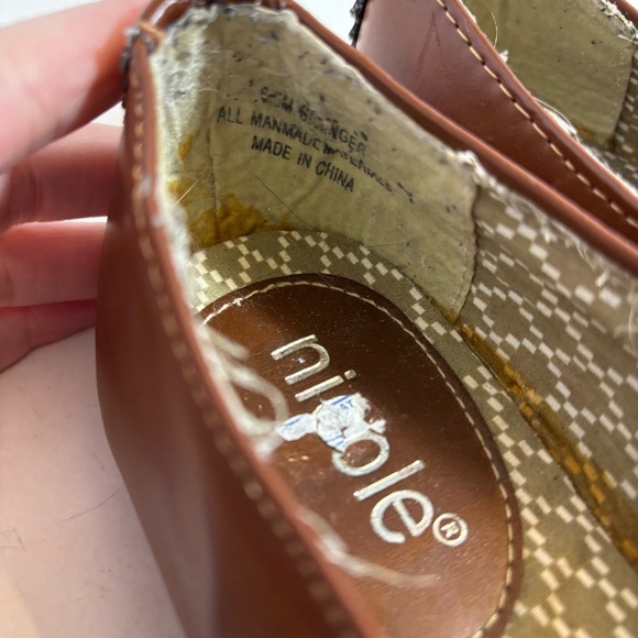 🛍️3/$30 Nicole women’s brown lace up oxfords in size 6.5 - Picture 9 of 10